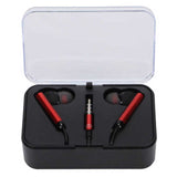 Wired Earbuds Ergonomic Noise Canceling 3.5mm Earphones with Mic and Volume Control for Phones PC