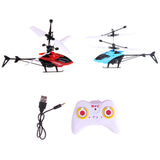 1PC RANDOM COLOR RC helicopter indoor toy rc aircraft Induction Fly up plane toys for kid