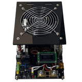 3000W ZVS high frequency induction heating 3KW high power high frequency machine quenching with power meter overload protection