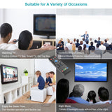 T16+M Wireless Remote Control Set Top Box Intelligent Voice 2.4G Mini Luminous Press Keyboard for Android Windows Google
