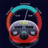 Car Mp3 Player Bluetooth 5.0 Radio Fm Transmitter Handsfree Car Kit Dual USB Charger TF U Disk Music Player Car Accessories