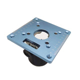 Aluminium Router Table Insert Plate Woodworking Benches Wood Router Trimmer Models Engraving Machine For Universal Makita