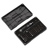 106pcs High Precision Screwdriver Bits&amp;Socket Set Drive Socket Premium 4*28mm CR-V Alloy Steel Slotted Torx Star Hexagon Bits