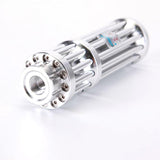 Powerful 450nm Blue Light Laser Pointer Pen Strong Beam Focus Cigarette Lighter Flashlight Burn Dry Wood Hunting For 10000meters