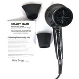 GW with EU US Plug Hot and Cold Wind Hair Dryer Blow Dryer Hairdryer Styling Tools for Salons and Household Use EU Plug