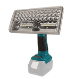 2000Mah 14.4-18V  LED Flashlight Spotlight Outdoor Work Lighting For Makita BL1430 BL1830 9 inch Blue
