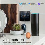 APP Remote Control WiFi Smart Thermostat Voice Control Energy Saving Temperature Controller 9 Languages Water Electric Heating