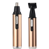 2in1 Electric Nose Hair Trimmer USB Charging Pofessional Hair Trimmer For Men Eyebrow Ear Facial Hair Removal Razor Beard