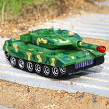 Children Toy Deformation Tank Robots LED Light Music Tank Car Electric Combat Flashing Vehicles Kid Boy Gift Toy Universal Wheel