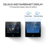 APP Remote Control WiFi Smart Thermostat Voice Control Energy Saving Temperature Controller 9 Languages Water Electric Heating
