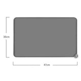 Waterproof Pet Mat For Dog Cat Solid Color Silicone Pet Food Pad Pet Bowl Drinking Mat Dog Feeding Placemat Easy Washing