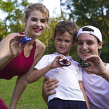 Flynova Mini Drone LED UFO type Flying Helicopter spinner  Fingertip Upgrade Flight Gyro Drone Aircraft Toy Adult Kids Gift