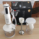 Multifunctional Blender 600W Immersion Hand Stick Blender Vegetable Meat Grinder Mixer With Whis Smoothie Cup Milk Shake 3 in 1