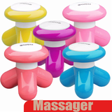 1 PC Whole Body Vibration Mini Massager Household USB Plug-in Handheld Electric Triangular Acupoint Instrument