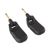 Wireless Guitar System Built-in Rechargeable 4 Channels Wireless Guitar Transmitter Receiver for Electric Guitar Bass