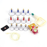 Premium 32 Cups Acupuncture Cupping Therapy Set Chinese Vacuum Cupping Magnetic Heads Acupuncture Set
