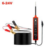 6-24V DC Automotive Electric Circuit Tester Car Electrical System Tester Multifunctional Electrical System Diagnosis Tool EM285