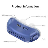 Electric Anti-snoring Device Household Silicone Anti Snore Nose Clip Nasal Dilator Professional Sleep Aid Unisex