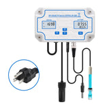 Digital Tuya WIFI PH/ORP/Temp Meter 3 IN 1 Water Quality Tester Aquarium Accurate PH Monitor Acidometer  APP Control US/EU Plug