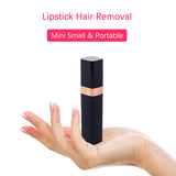 Electric Hair Shaving Device Perfect Hair Removal Lipstick Shape Female Facial Epilator Painless Safety Female Body Facial Tools