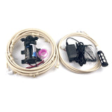 Quite 24V Water Spray Electric Diaphragm Slient Pump Kit Portable Automatic 6M-15M Misting Cooling System For Cooling Irrigation
