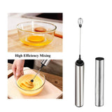 Mini Portable USB Rechargeable Electric Milk Frother Foam Maker Handheld Foamer High Speeds Drink Mixer Frothing Wand for Coffee