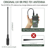 Baofeng UV-9R PRO Waterproof Walkie Talkie Dual Band High Power CB Radio Vhf Uhf CB Ham Radio Upgraded of UV-9R plus Radio