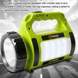 Outdoor Camping Fishing Flashlight Multi-Modes High Brightness Tent Lantern LED Emergency Hand Light USB Rechargeable Light