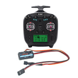 FLYSKY FS-ST8 RC Transmitter 2.4GHz Remote Controller ANT Protocol wi/ FS-SR8 Receiver 8CH +FS-CEV 1000M Remote Control Distance