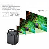 LED Mini Projector 800x480P Supports 1080P Home Theater Full HD Video Projector Mobile Wifi Portable Home Movie Beamer