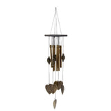 Bronze wind chime metal multi-tube large hanging bell home pendant