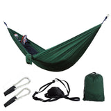 Outdoor Portable Camping Parachute Sleeping Double Hammock Garden Swing Hamac Hanging Chair Flyknit Hamaca Rede Amaca DC12