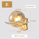 Modern Minimalist LED Wall Sconce for Bedroom Bedside Aisle Creative Vanity Light Shade Luxury Living Room Wall Lamp Decor