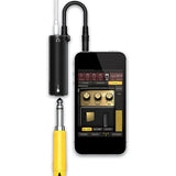 10Pcs Guitar Interface Adapter Worked with Record/Tuning/Audio Processing 3.5mm Audio Cable for iPhone IPod Press &amp; iPa