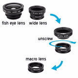 2022.Fish Eye Lens Wide Angle Macro Fisheye Lens Zoom For iphone 12 11 XS MAX X Mobile Phone Camera Lens Kit ojo de pez para