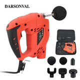 KLASVSA Massage Gun Deep Muscle Therapy Gun Exercising Muscle Pain Tissue Massager Slimming Relaxation Fitness body Massage Gun