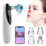 WiFi Facial Visual Blackhead Remover Vacuum with Camera 30X HD Visible Face Pore Cleaner Acne Extractor Probes for Women Men