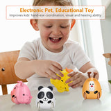 Electronic Pet Baby Educational toys with 8 Different Emotions Interactive Robot panda New Year's Gift Birthday gift for Kids