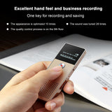 Original C6 Digital Voice Recorder Business Portable Activated Audio Recorder Dictaphone Noise Reduction with USB Support TFCard