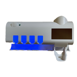 Button Light Energy UV Toothbrush Holder Wall Mounted Toothbrush Sterilizer Automatic Toothpaste Dispenser