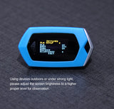 Household Finger Oximeter SpO2 Blood Oxygen Saturation Meter PR Heart Rate Monitor OLED Chargeable Pulse Oximeter Oximetro