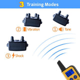 1km Remote Dog Training Collar Electric Shock sound Anti-Bark Rechargeable for small big dogs training accessories Dropshipping