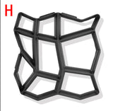 Mould Garden Floor Road Concrete Mould Jardin Green Tool Molds Concrete Step Pavement Paver Moldes De Plastico Para Yeso