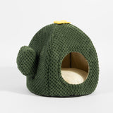 Cat Beds Semi-closed Bed for Cats Sleeping Sofa Bed Cat House Warm Kitten Beds Nest Pets Soft Cushion Nest House Pet Accessories