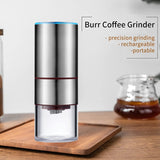 Cordless Portable Electric Coffee Grinder USB Charge Profession CNC Grinding Core Coffee Beans Grinder