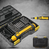 44Pc Electric Screwdriver Set USB Rechargeable Wireless Screwdriver Set Forward and Reverse Cordless Screwdriver