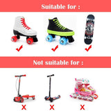 82A Skateboard Wheels Replacement With Bearings Longboard PU Wheels Cruiser Wheels Street Upgrade Replacement