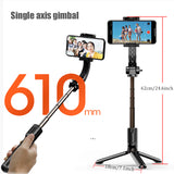Universal Handheld Gimbal Stabilizer Tripod 360 Auto Rotation Selfie Stick For Phone iPhone 12  Xiaomi Samsung Video Vlog Live