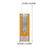 High Accuracy Pressure Sensor Easy Read U-Tube Manometer Pressure Gauge U Type Pressure Gauge Differential Pressure Gauge