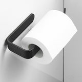 Hanging Paper Roll Holder Kitchen Towel Cupboard Door Rack Space Aluminum Punch-free Creative Paper Toilet Tissue Box